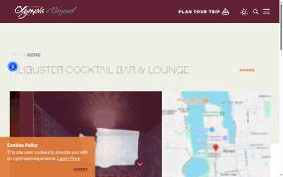 Filibuster Cocktail Bar & Lounge website