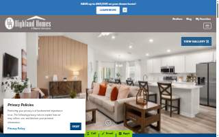 Highland Taps & Tables website
