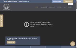 Bountiful Law, PLLC website