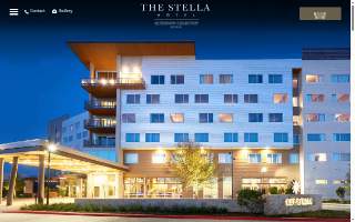 The Stella Hotel & Ballroom website