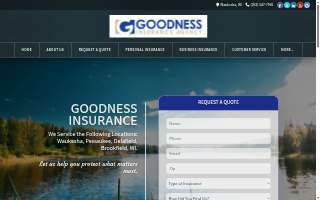Goodness Insurance Agency, Inc. website