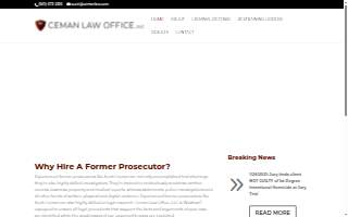 Ceman Law Office, LLC website
