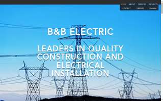 B & B Electric Inc website