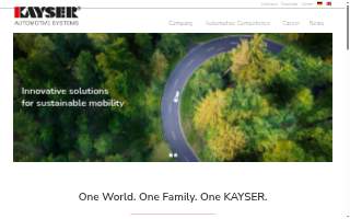Kayser Motorcars website