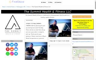 The Summit Health & Fitness website