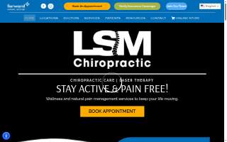 LSM Chiropractic of Fond du Lac website