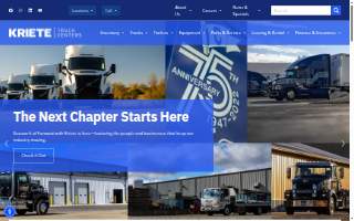Kriete Truck Center - Stevens Point website