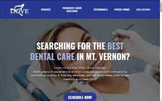 Dove Dental website