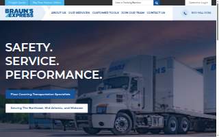 Braun's Express of New Berlin website