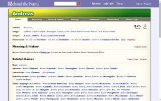Andreas Beauty Salon website