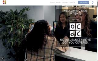 Oak Creek Dental Care website