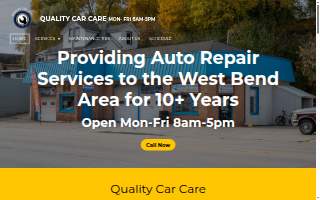 Quality Car Care website