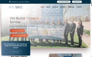 608 Family Dental website