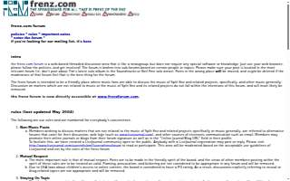 Frenz Salon & Spa website