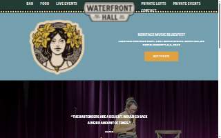 Waterfront Hall website