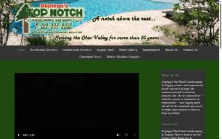 Top Notch Landscaping website