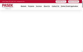 Pasek's Accounting, Inc. website