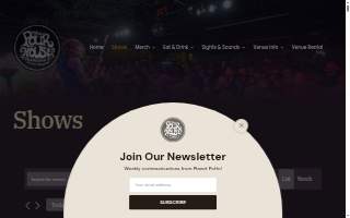 The Pour House Saloon and Liquor website