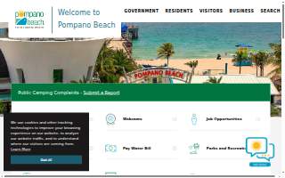 Pompano Beach Building Department website