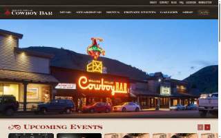 Million Dollar Cowboy Bar website