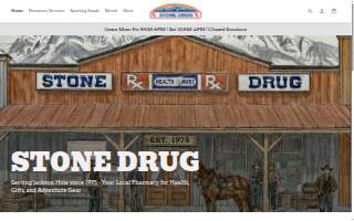 Stone Drug website