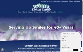 Wasilla Dental Center website