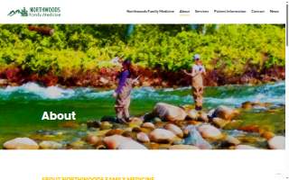 Northwoods Family Medicine website
