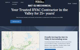 Mat-Su Mechanical Inc website