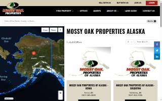 Mossy Oak Properties of Alaska - Kenai website