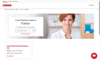 Carrs Pharmacy website