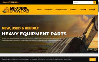 Southern Tractor & Landscaping website