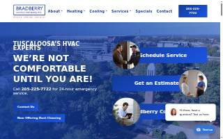 Bradberry Service Company, Inc. website
