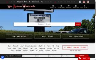 West Alabama Wholesale website
