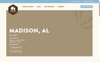 White Bison Coffee of Madison website
