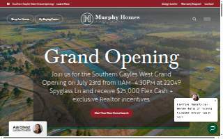 Murphy Homes website