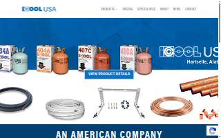 iCool Heating & Air website
