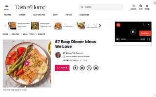 Meals By Mannie website