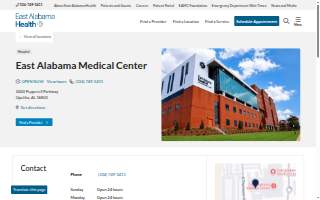 East Alabama Medical Center website