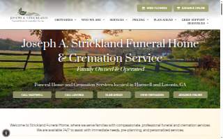 Strickland Construction Co website