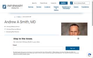 Andrew Smith, MD website