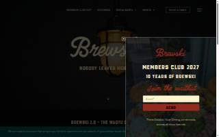 Brewski's North of Sherwood website