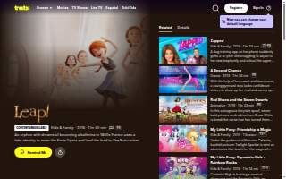 Leap Kids Dental website