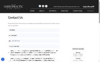 479 Chiropractic & Wellness website