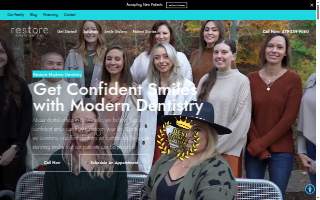 Restore Modern Dentistry website