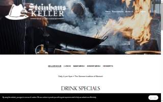 Steinhaus Keller website