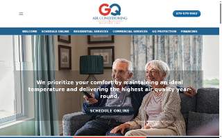 GQ AIR CONDITIONING & HEATING INC website