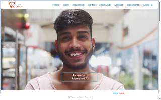 Twice as Nice Dental website