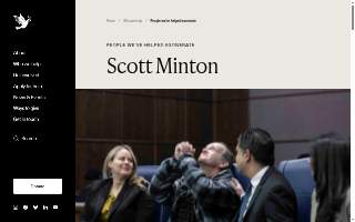 Minton Law Firm website