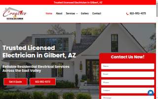 Creative Electrical & Plumbing – Licensed Electrician website
