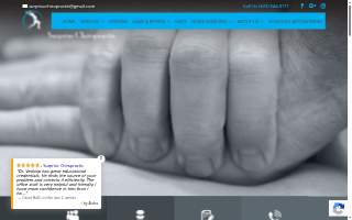 Surprise Chiropractic website